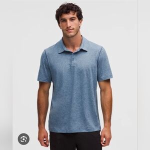 Lululemons Evolution Short-Sleeve Polo Shirt Mens Size Medium? Missing Tag Golf